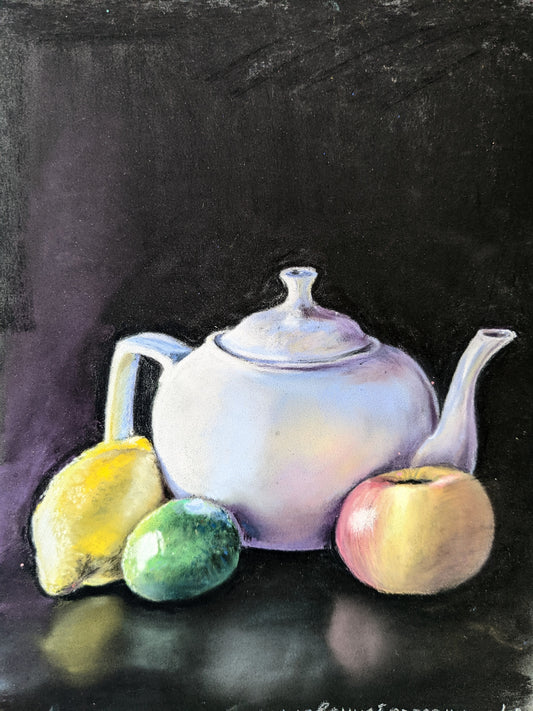 Still Life With White Teapot